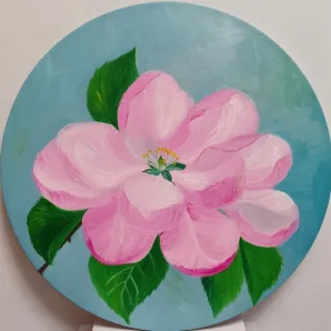 Картина маслом Цветок яблони