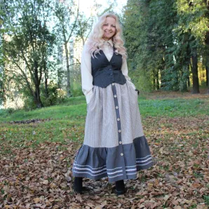 Юбка на пуговицах. Юбка на осень-зиму