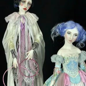 Куклы "Пьеро и Мальвина"