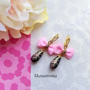 Серьги "Магнолия"