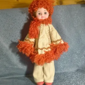 Кукла с одеждой, Ивановская, рост 45 см.