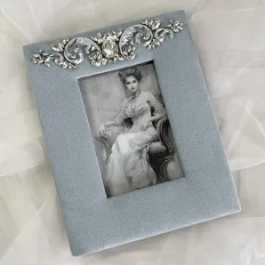 Фоторамка голубая