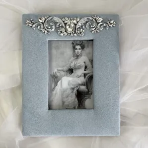Фоторамка голубая