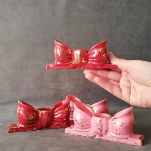 Подсвечник " Бантик "