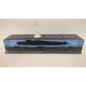 Модель подводной лодки 667БДРМ "Дельфин".