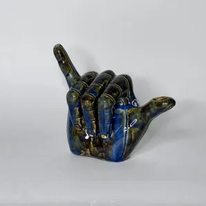 Бабблер/курительная трубка ручной работы Рука