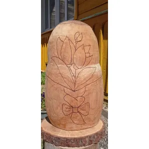 Матрёшка 40 см и выше из массива дерева