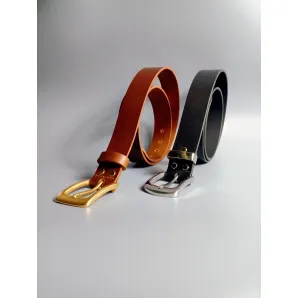 Ремни из натуральной кожи ручной работы