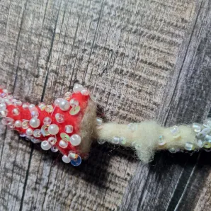 Брошь мухомор