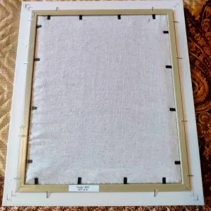 Православная икона, вышитая бисером, Петр и Феврония Муромские