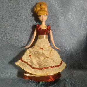 одежда для куклы Анны из мультфильма "Холодное сердце"