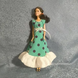 Платье для куклы Барби