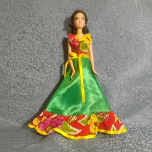 Платье для куклы Барби