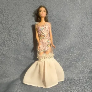 Платье для куклы Барби