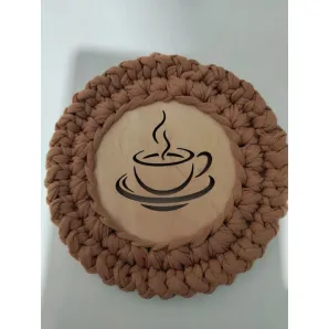 ​Декоративная подставка под горячее ручной работы