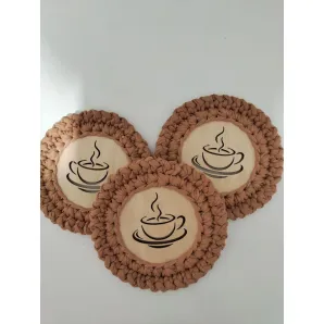 ​Декоративная подставка под горячее ручной работы