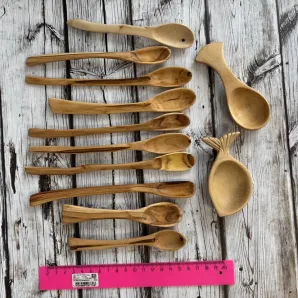 Ложки дереванные резные ручной работы