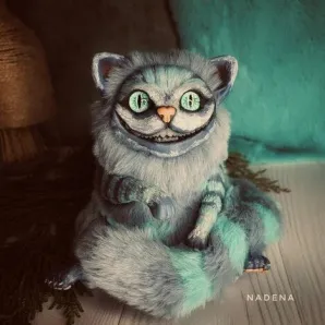 Чеширский кот игрушка ручной работы
