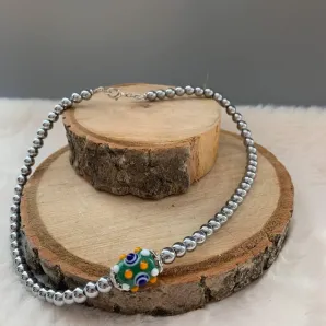 колье из муранского стекла