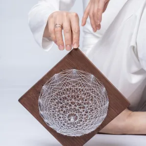 Мандала "Луна" /20*20 см/ набор для творчества и медитаций