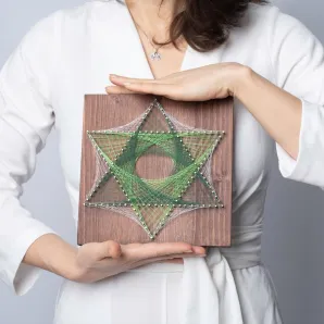 Мандала "Сияние" 20/20 см /2 чакра/ набор для творчества и медитаций