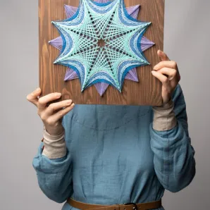 Мандала Триптих: Венера, Солнце, Самскара на стену /30*30 см