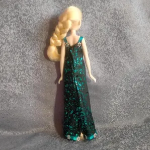 одежда, платье для куклы Эльзы из мультфильма "Холодное сердце"