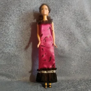 Одежда, платье для куклы Барби