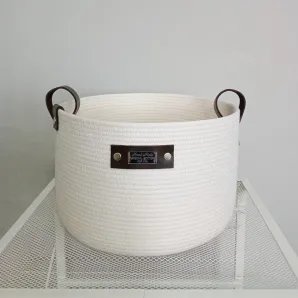 Корзина для хранения малая цвет: Белый