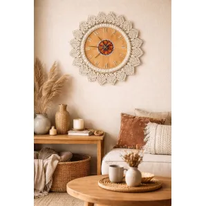 Настенные часы ручной работы