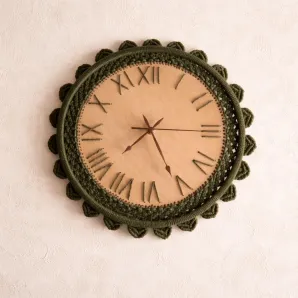 Настенные часы ручной работы "Весна"