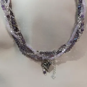 Чокер из аметиста