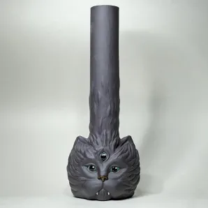 Керамический бонг ручной работы Кот