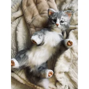 Котенок , авторская игрушка