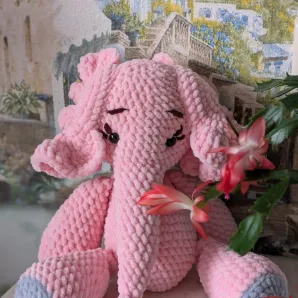 Вязанная игрушка