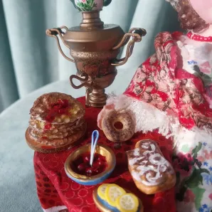 купчиха с самоваром