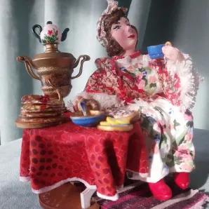 купчиха с самоваром