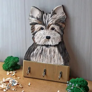 Ключница "бивер йоркширский терьер"