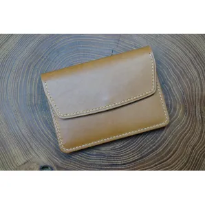 Портмоне для документов из натуральной кожи, ручной работы