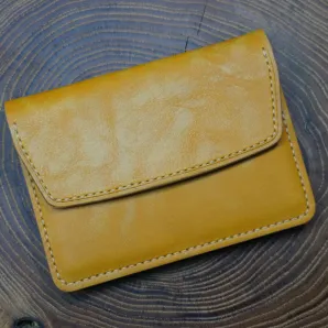 Портмоне для документов из натуральной кожи, ручной работы