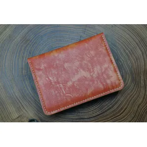 Портмоне для документов из натуральной кожи, ручной работы