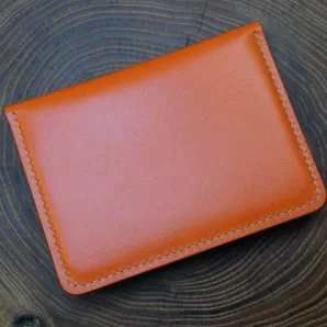 Портмоне для документов из натуральной кожи, ручной работы