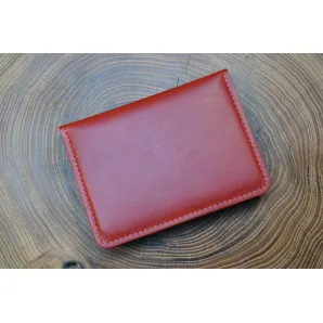 Портмоне для документов из натуральной кожи, ручной работы