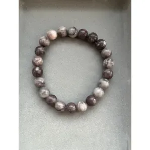 Браслет из фиолетовой яшмы