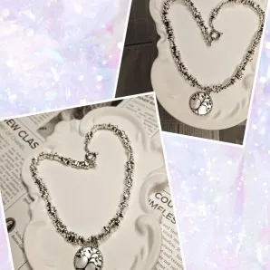 Чокер из гематита с подвеской