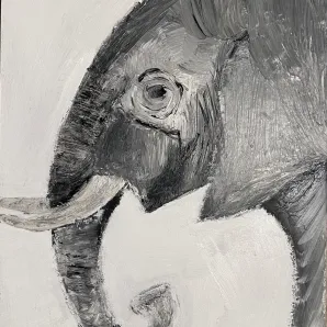 Текстурный слон