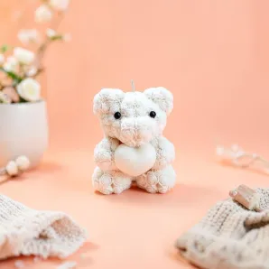 Мишка из роз