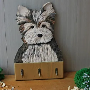 Ключница "бивер йоркширский терьер"