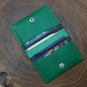 Картхолдер из натуральной кожи, ручная работа