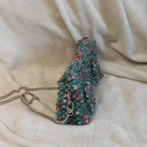 Сумочка из бусин "Мальдивы"